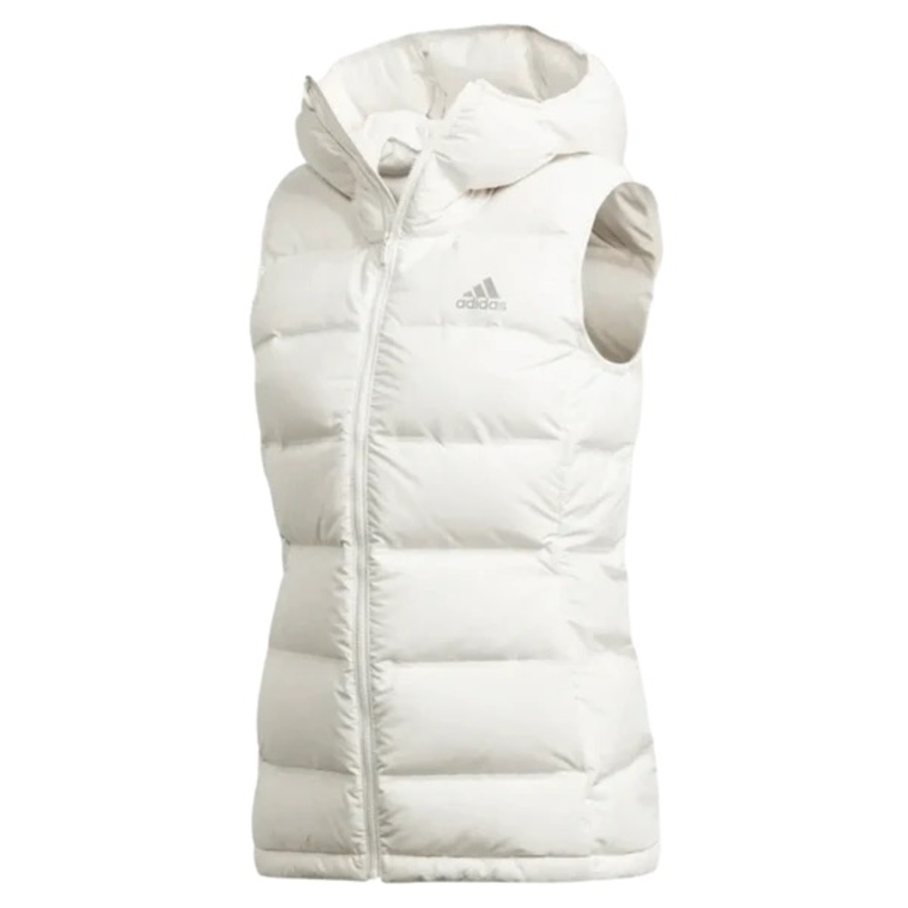 adidas Women's Helionic Down Puffer Vest | Medium | White